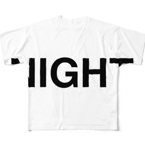 NIGHT-ナイト- All-Over Print T-Shirt