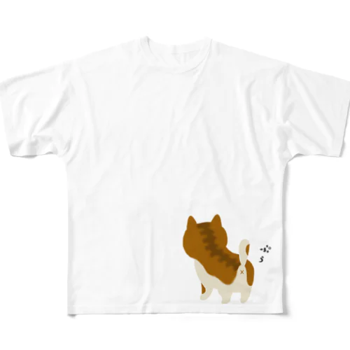 ぷり猫さん All-Over Print T-Shirt