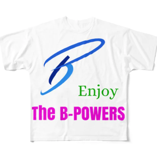 The B-Powers フルグラフィックTシャツ