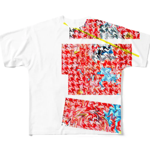 Geisha(Kuzushi) All-Over Print T-Shirt