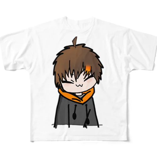 パンケーキくん All-Over Print T-Shirt