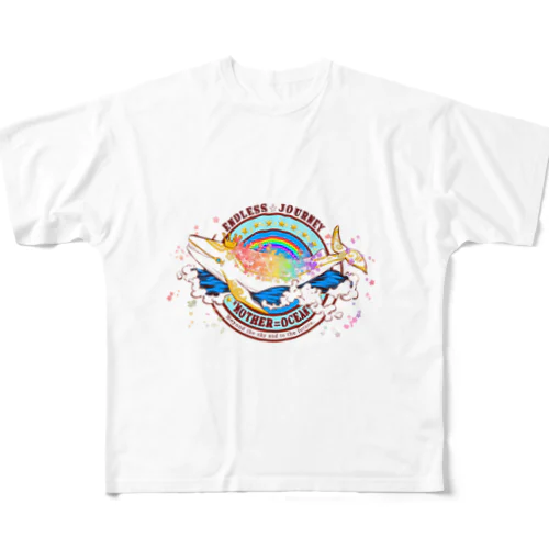 Mother=Ocean All-Over Print T-Shirt