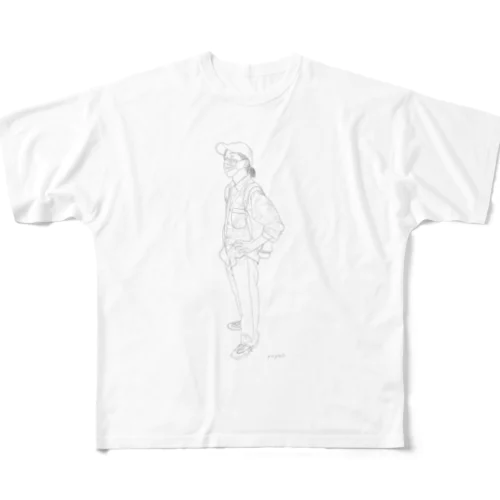 ゆうや All-Over Print T-Shirt