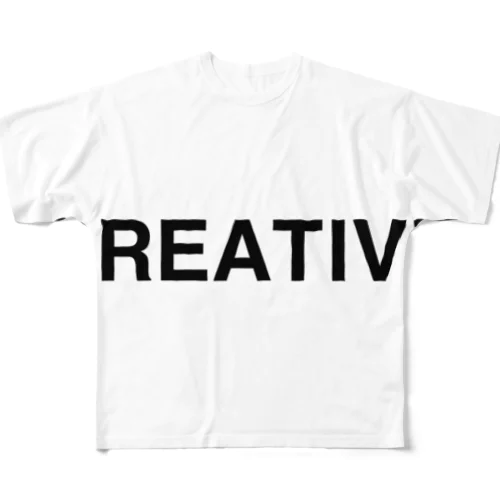 CREATIVE-クリエイティブ- フルグラフィックTシャツ