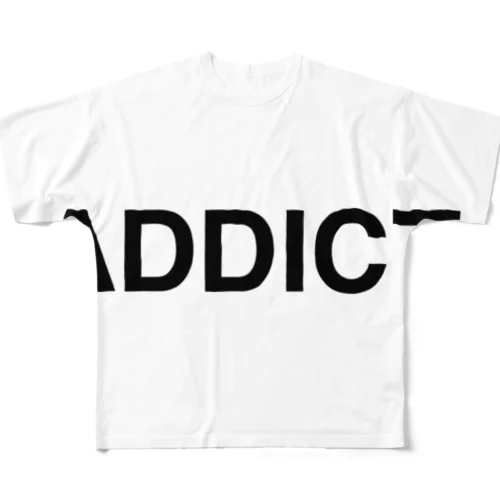 ADDICT-アディクト- フルグラフィックTシャツ