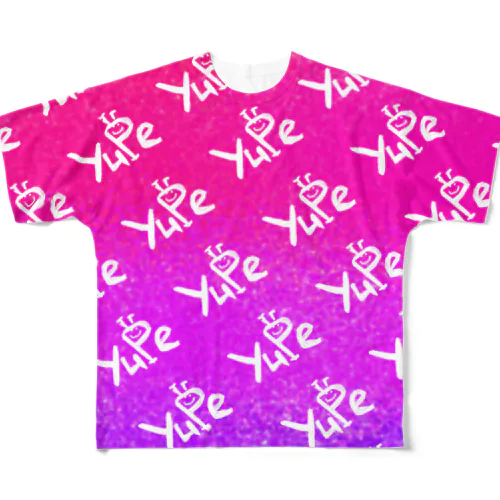 yupe pink グラデーション All-Over Print T-Shirt