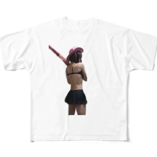 セクシーさなえ フルグラフィックTシャツ