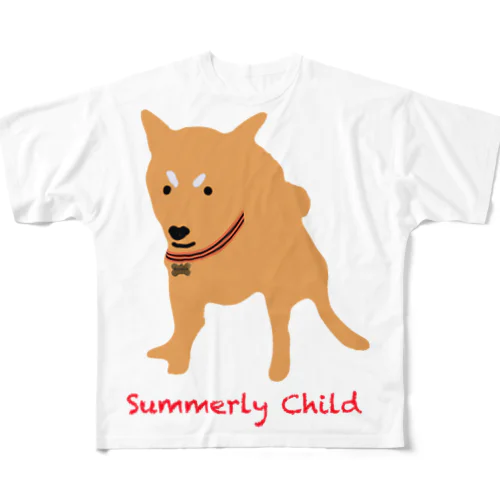 Summerly Child フルグラフィックTシャツ