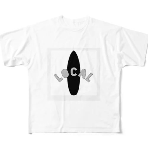 Local Logo Tee フルグラフィックTシャツ