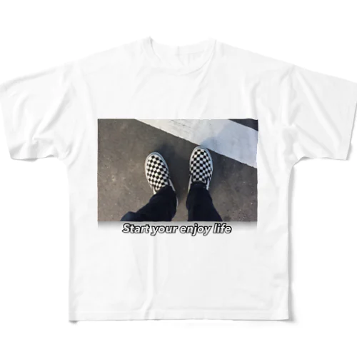 start your enjoy life All-Over Print T-Shirt