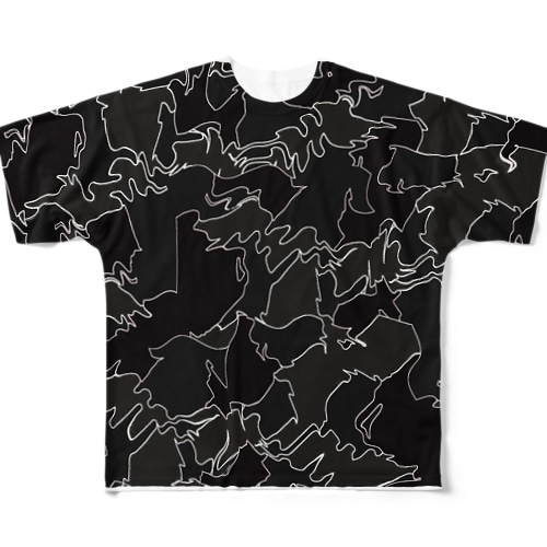 camo All-Over Print T-Shirt