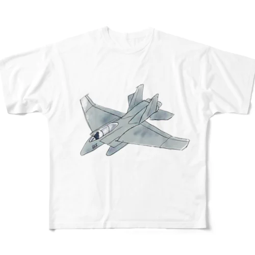 F-15戦闘機 All-Over Print T-Shirt