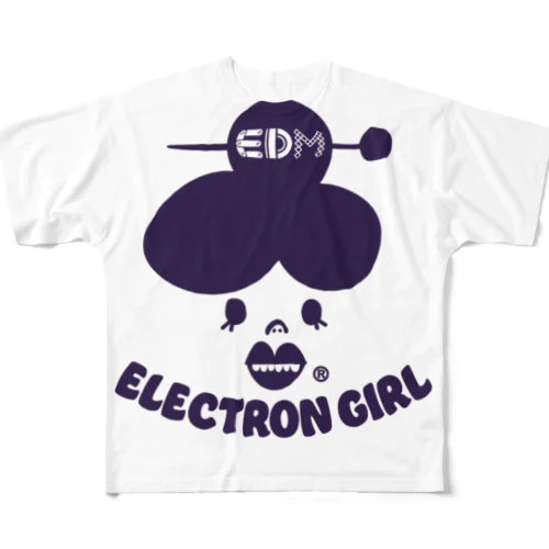 EDM フルグラフィックTシャツ