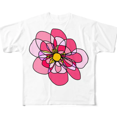 花Hana フルグラフィックTシャツ