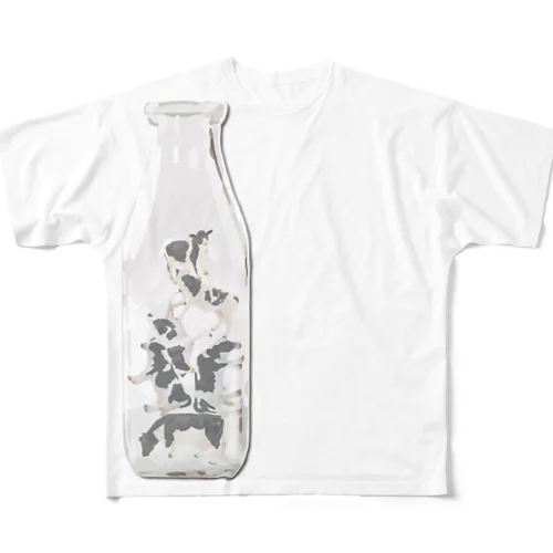 牛びん All-Over Print T-Shirt