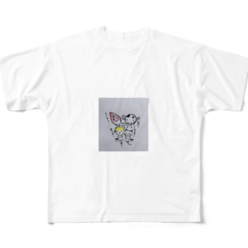 アニマル1 フルグラフィックTシャツ