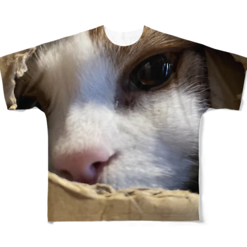 ネコとスケートパーク All-Over Print T-Shirt