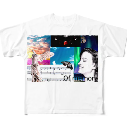 Of memory フルグラフィックTシャツ