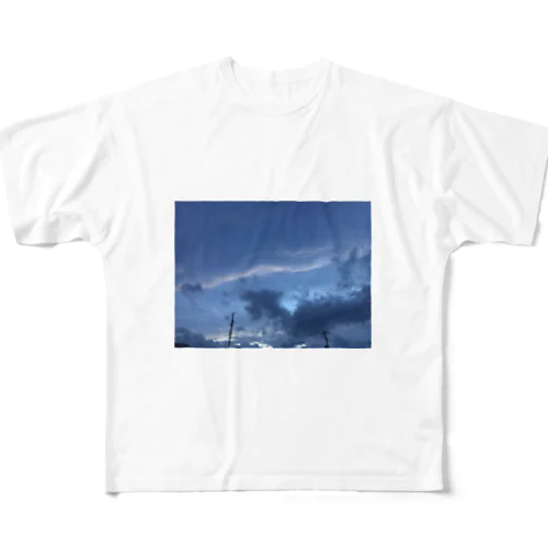 とある日の空（iPhone7用） All-Over Print T-Shirt