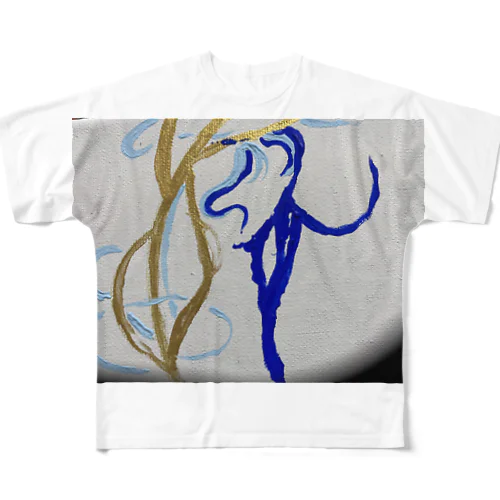 絵画風23.1 All-Over Print T-Shirt