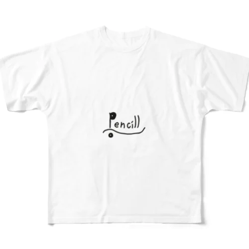 pencill フルグラフィックTシャツ