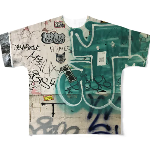 グラフィティ#13 All-Over Print T-Shirt