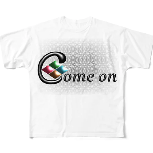 家紋カモン　武田 All-Over Print T-Shirt