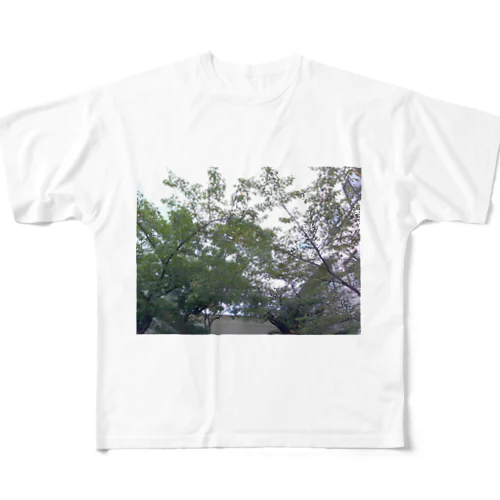 自然 All-Over Print T-Shirt