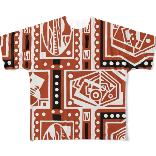 Cubist shapes 1924 All-Over Print T-Shirt