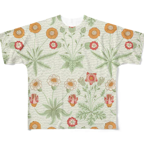 Daisy pattern 1862 All-Over Print T-Shirt