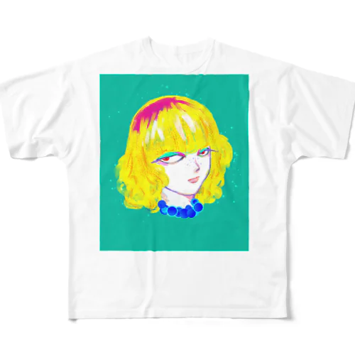 毒 フルグラフィックTシャツ