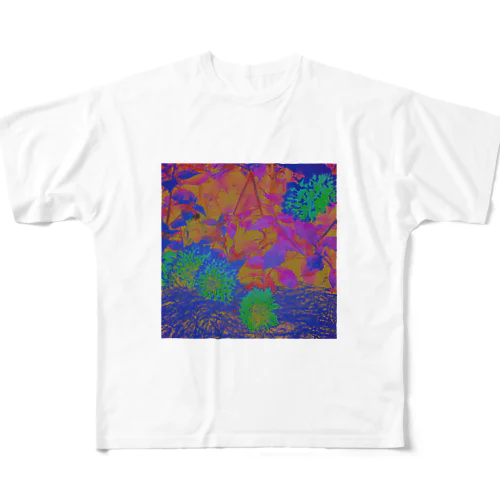 ダリアらんど All-Over Print T-Shirt