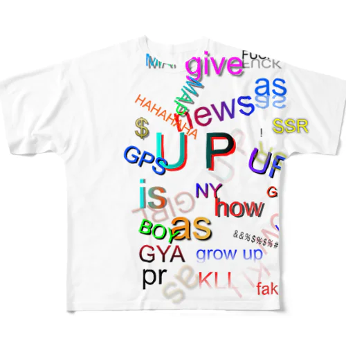 レッツ_トライ_イングリッシュ All-Over Print T-Shirt