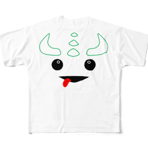 デモシック All-Over Print T-Shirt