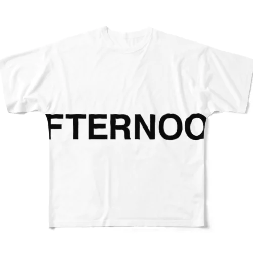 AFTERNOON-アフタヌーン- フルグラフィックTシャツ