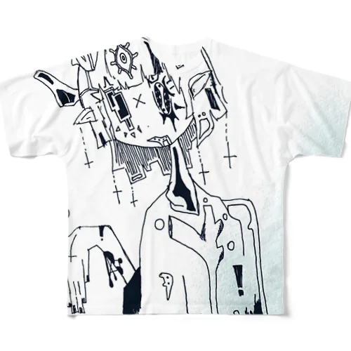 虚栄の天使 All-Over Print T-Shirt