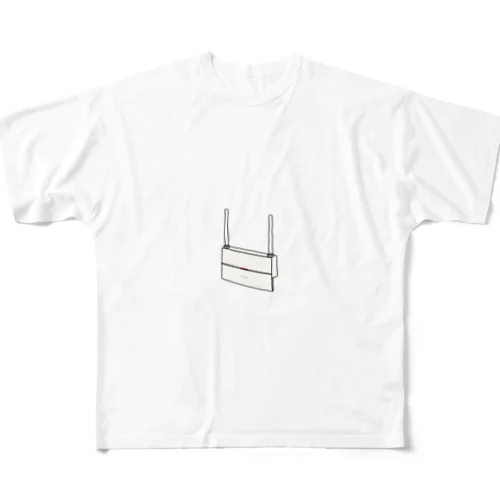 無線-中継器 フルグラフィックTシャツ