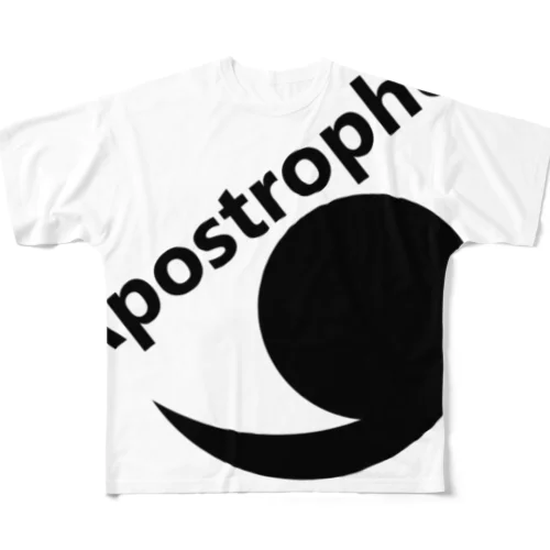 Apostrophe フルグラフィックTシャツ