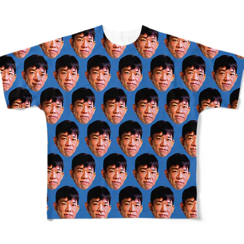 DJ ZET #オリジナル納豆 青豆 フルグラフィックTシャツ