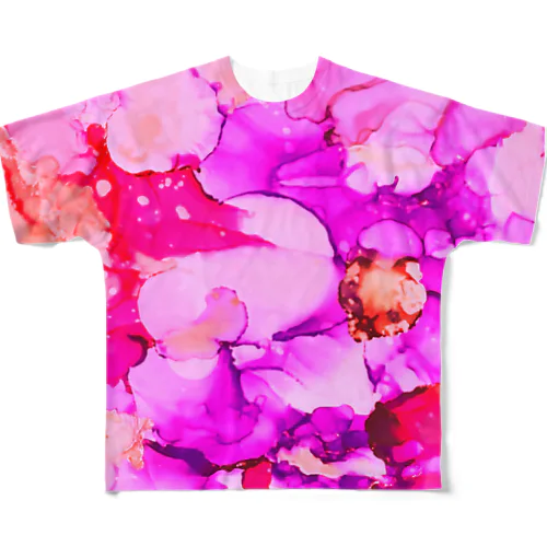 red All-Over Print T-Shirt