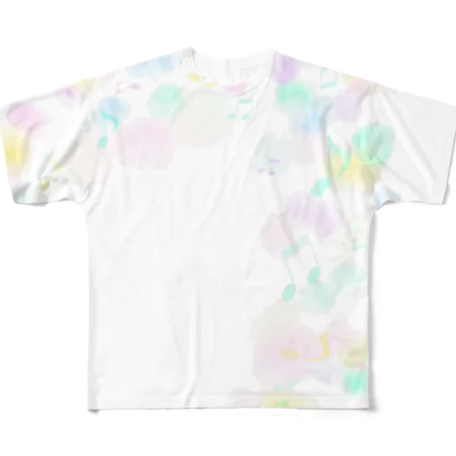 彩り♪ All-Over Print T-Shirt