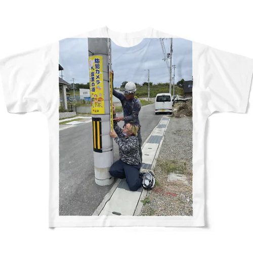 スタッフとアタシたち All-Over Print T-Shirt