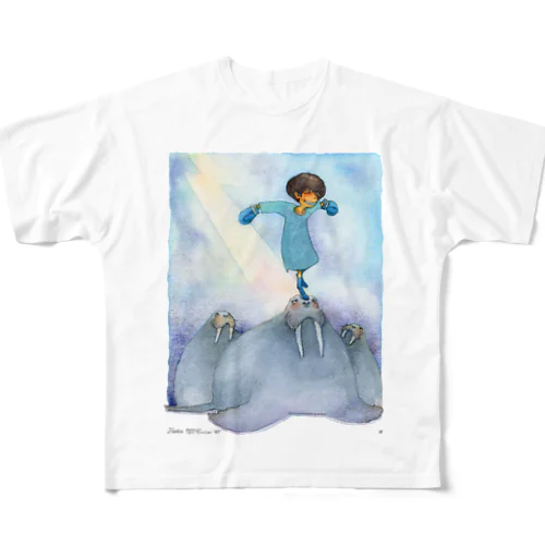 大村せつAlaska_02 All-Over Print T-Shirt