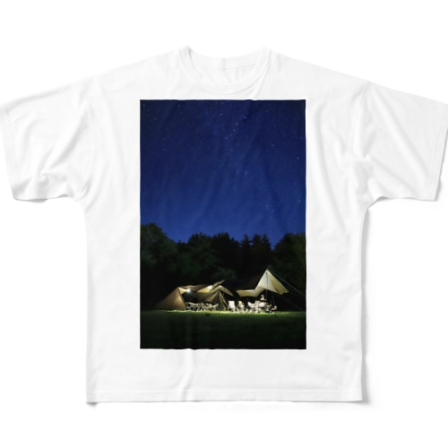 CAMP All-Over Print T-Shirt