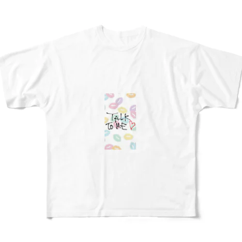 唇柄スタイ All-Over Print T-Shirt