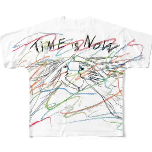 time is now（color you） All-Over Print T-Shirt