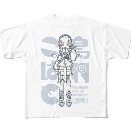 ぽぽ生誕T All-Over Print T-Shirt