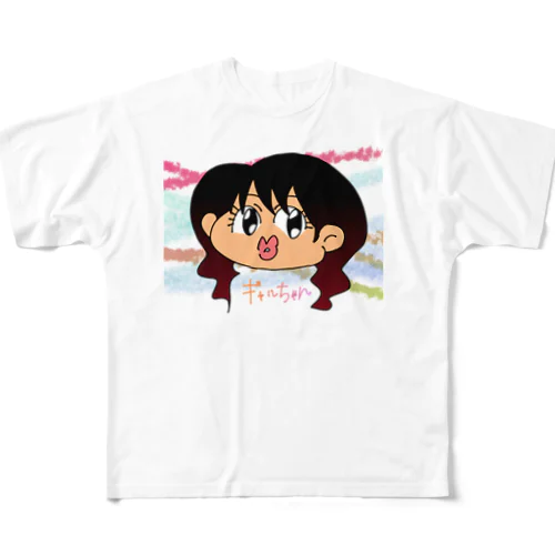 ギャルちゃん フルグラフィックTシャツ