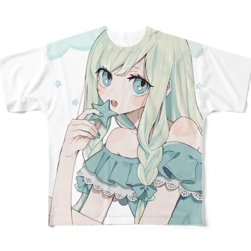 星形クッキー All-Over Print T-Shirt