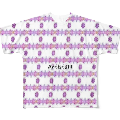 苺ピンクちゃん(縦長) All-Over Print T-Shirt